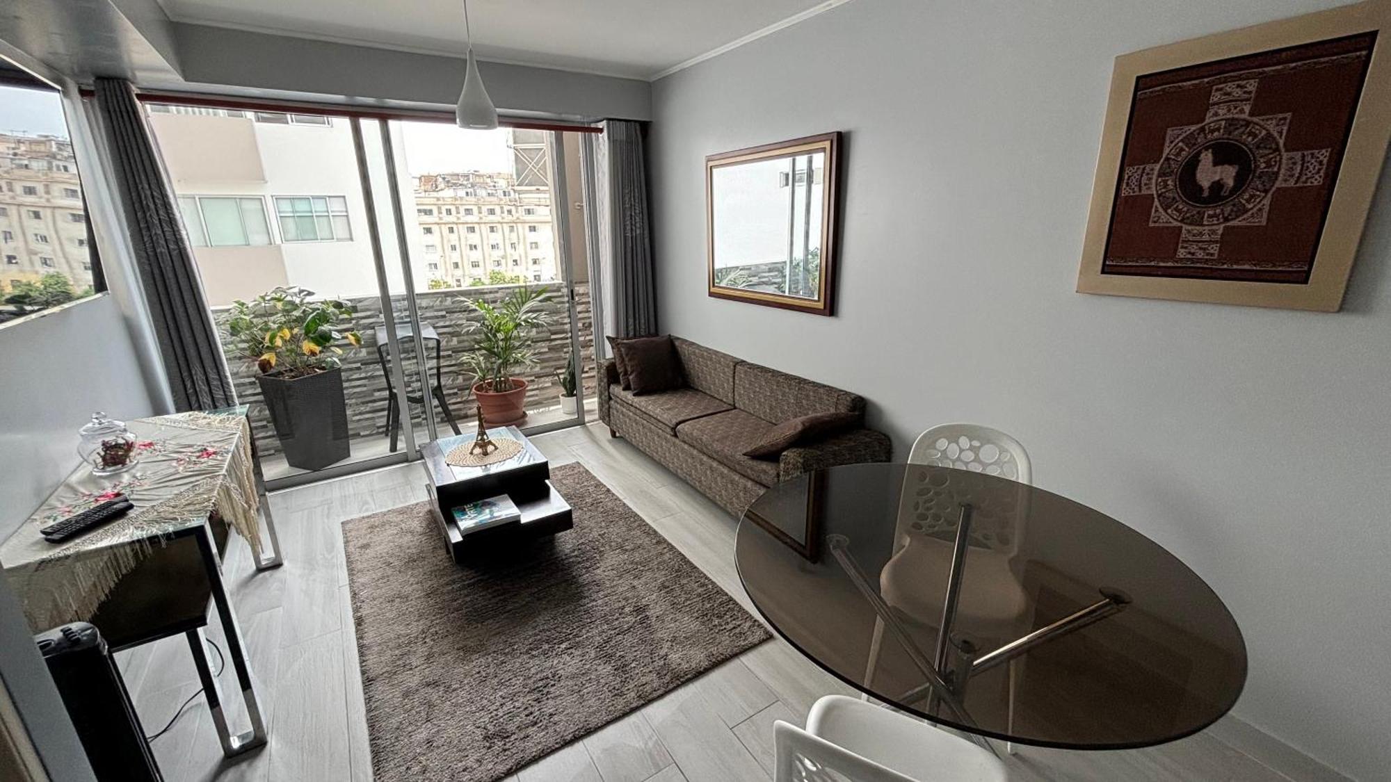 Departamento En Miraflores Con Surquillo Λίμα Εξωτερικό φωτογραφία